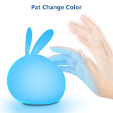 Rechargeable Bunny Multi Color Light - petsareawsm