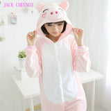 Pink Pig  Onesies Pajamas - petsareawsm
