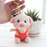 Cute Plush Doll Pig Keychain - petsareawsm