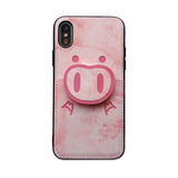 Bear Piggy Case for iPhone6S/6SPlus /7/8Plus/X/XS/XR/XS MAX mobile phone case