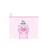 Pink Pig Transparent Storage Pouch