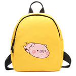 Cute Pig Backpack Women