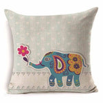 Elephant Cushion Cover