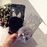 Luxury Glitter Bunny Mobile cover For iPhone 6 6S 7 8 Plus X - petsareawsm