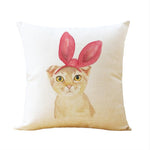 Cute Rabbit Pillowcase Cover - petsareawsm