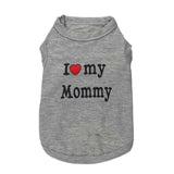 I love mommy & Daddy Pet Shirt