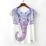 Elephant Print T-Shirt