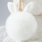 Cute Bunny Ears Keychain - petsareawsm