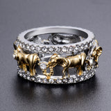 Antique Lucky Elephant Ring