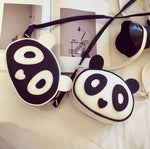 Cute Leather Panda Handbag
