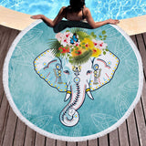 150cm Beach Towel Elephant