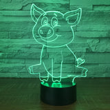 Cute Piggy Night Light