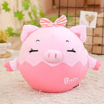 23/35cm Kawaii Fat Pink Pig Plush Pillow