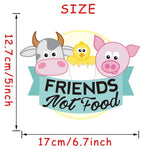 Cute Friends not Food Sticker