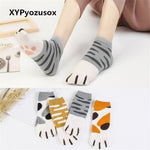Cute Kitty Cotton Socks