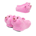 Pink Pig Animal Prints Cotton Home Slippers