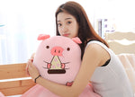 40cm Cute Pink Piggy Plush Pillow