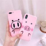 Piggy Phone Case - For Xiaomi 5x 6x 8 8Se Redmi 4x 5 5Plus 6Pro 6 Note 4x 6Pro