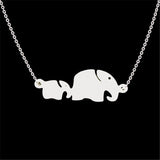 Elephant Shape Pendant Necklace