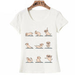 Best friends Super Cute Animal Yoga Print T-Shirt