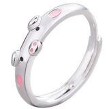 Exquisite Cute Pig Adjustable Ring