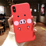 Cute Pig Phone Case For iPhone