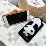 Panda Phone Cases for iPhone 6 6s 7 8 plus x 8plus