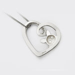 Sterling Silver Pig Pendant Necklace