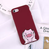 Funny Pig Phone Case For iPhone