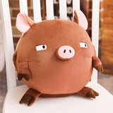 35cm Cute Round Pig Plush Toy