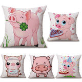 Cute Piggy Pillowcase