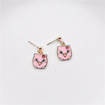 Cute Pig Drop Earrings