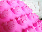 Classic Pig-Head Silicone Cake Decoration Chocolate Baking Mold
