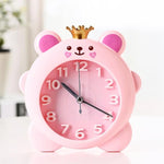 Cute Crown Pig Desk Alarm Clock