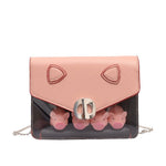Cute Pig Design Travel Messenger Bag